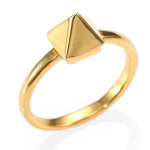 Tom Binns Clash Disengagement 24k gold ring 5